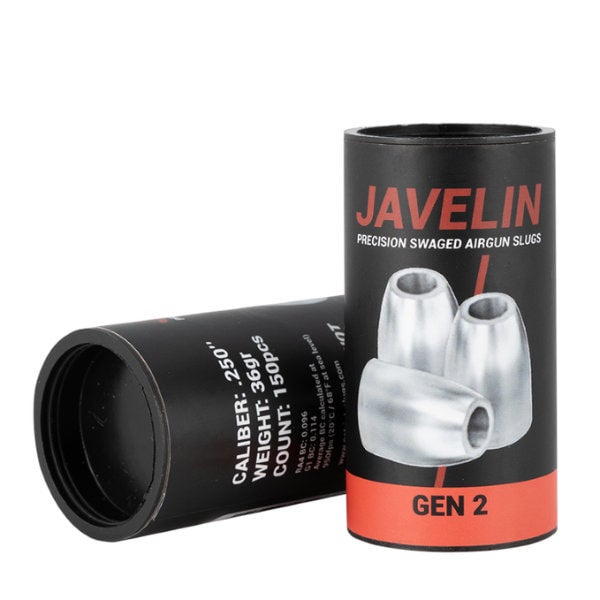 Patriot Javelin Gen II .25 Caliber (.250) 36gr Slugs | Trenier Airguns